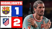Barcelona vs Atlético Madrid (1-2) | LaLiga 2024/25 | Fecha 18