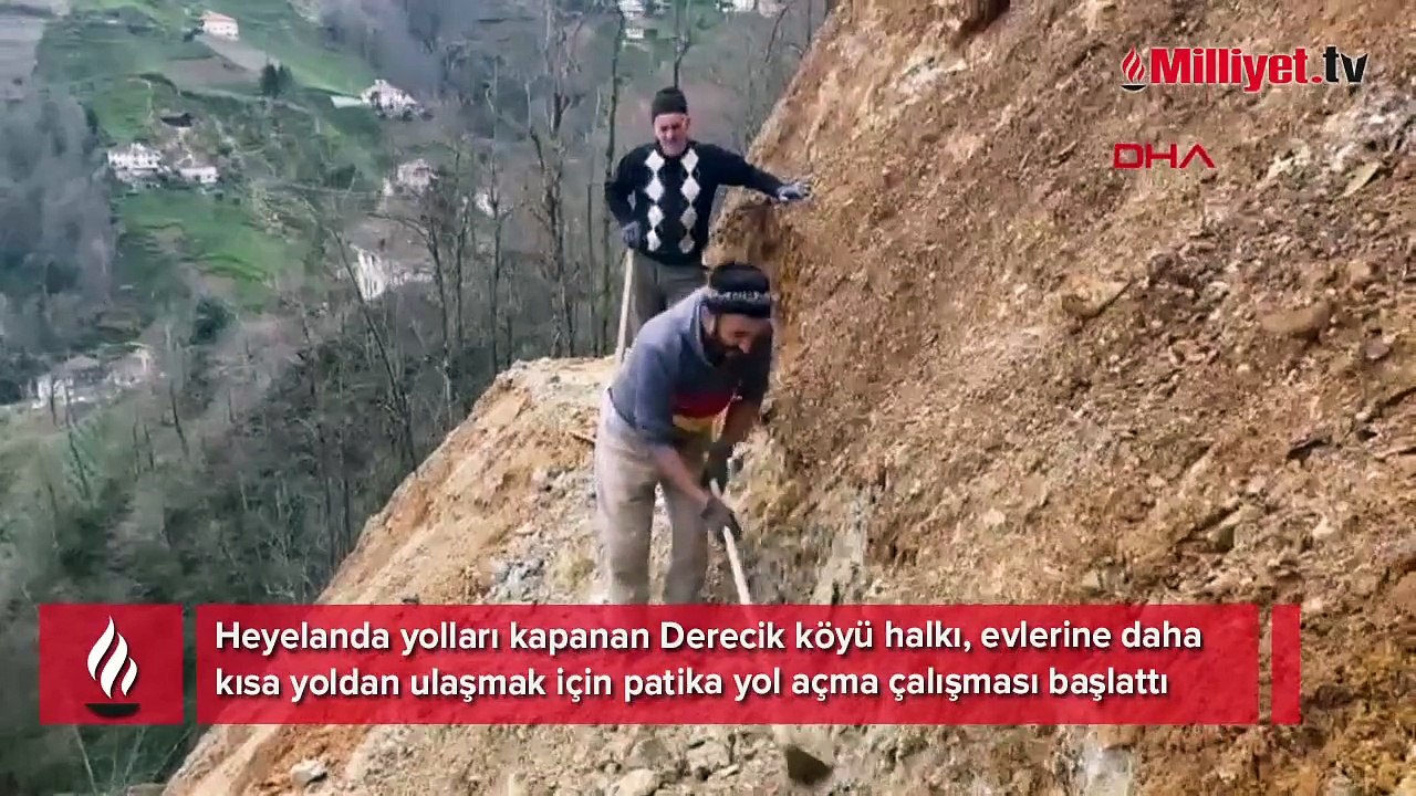 Köylüler harekete geçti: Hedef 10 kilometrelik yolu 500 metreye düşürmek