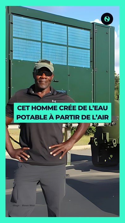 🌍 Cet homme crée de l’eau potable à partir de l’air ! 🚰