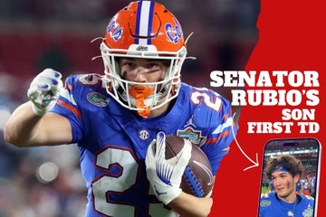 Anthony Rubio scores his first college TD