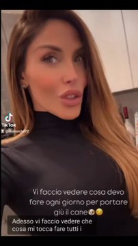 vi faccio vedere cosa faccio per portare Rocky a spasso