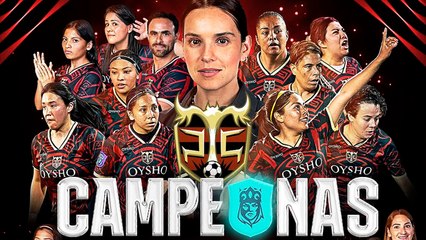 Tania Rincón y Peluche Caligari Femenil se coronan campeona en la Queens League Americas