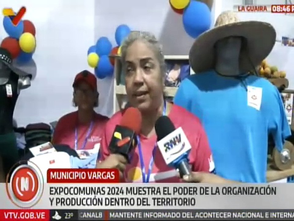 Expo Comuna La Guaira 2024 destacan la organización y producción en proyectos socioproductivos