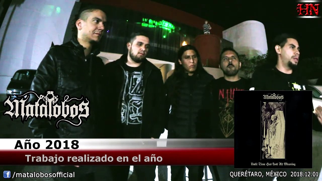 🔴 Entrevista con MATALOBOS - Finalizando el año 2018 @ Querétaro [2018.12.01] #Doom #DeathMetal