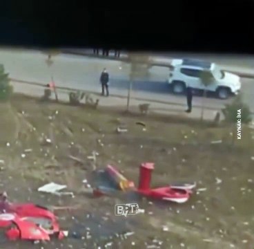 Muğla'da ambulans helikopter hastaneye çarptı
