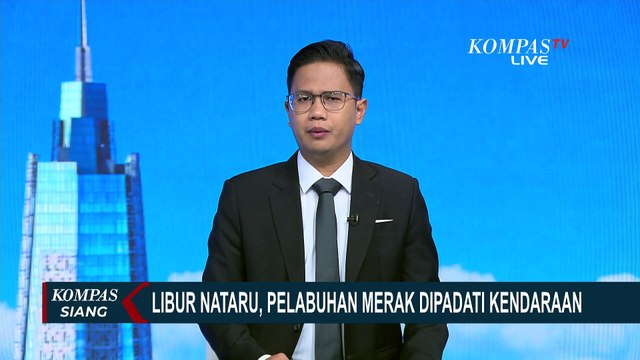 Mudik Nataru, Antrean Panjang Kendaraan Mulai Terlihat di Pelabuhan Merak | SERIAL NATARU