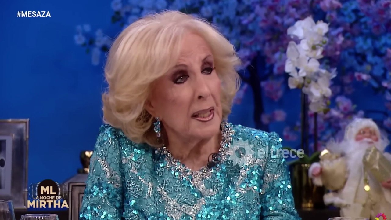 Feroz cruce entre Mirtha Legrand y Roberto García Moritán: “¿Estás arrepentido de haber venido?”