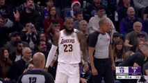 LeBron shows Sacramento who's King as Lakers sweep two-game set