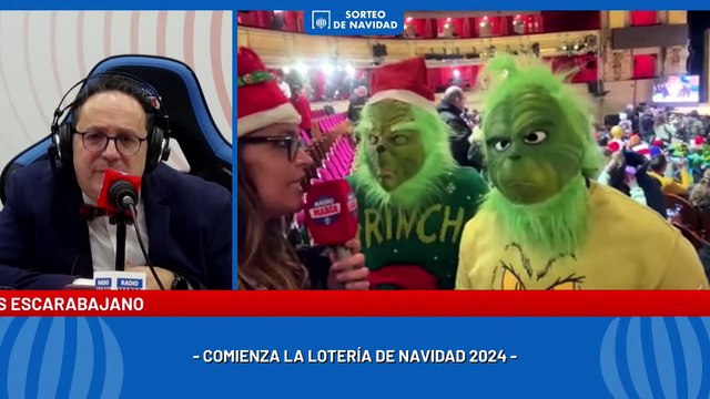 Los 'grinchs' del sorteo de Lotería de Navidad, amigos de Radio MARCA