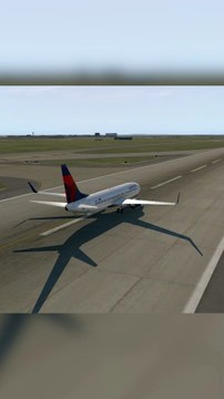 Shimmering Departure: Delta Boeing 737 at Denver International Airport (DEN), Denver, USA #flights #fly #flightlovers #Canada #USA #Japan #aviation #flying #FlyingLovers #aviationlovers