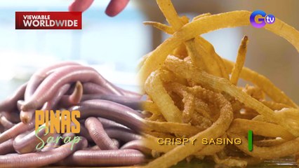 Exotic food na crispy sasing, ano nga ba ang lasa? | Pinas Sarap