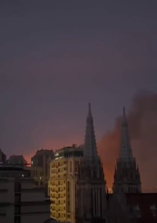 Missiles strike on Kyiv