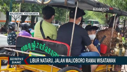 Malioboro Mulai Dipadati Wisatawan Jelang Perayaan Natal dan Tahun Baru | SERIAL NATARU