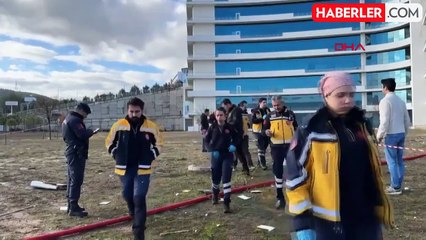 Muğla'da 4 kişinin öldüğü helikopter kazasından ilk görüntüler