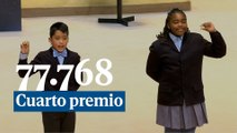 Primer cuarto premio de la Lotería de Navidad 2024: 77.768