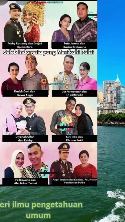8 ARTIS  SELEB INDONESIA YANG MENIKAH DENGAN POLISI #motivasidiri #love