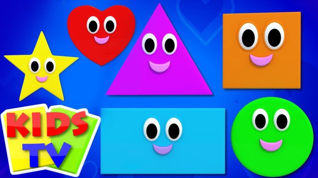 SHAPES SONG - shapes rhymes - we are shapes - shape song - shape songs for kids - Kids TV
