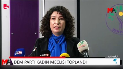 DEM Parti Kadın Meclisi toplandı
