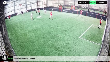 But de Tonio - Team B