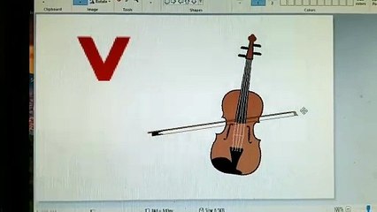 V is for Violin (1998) (Lowercase Version)