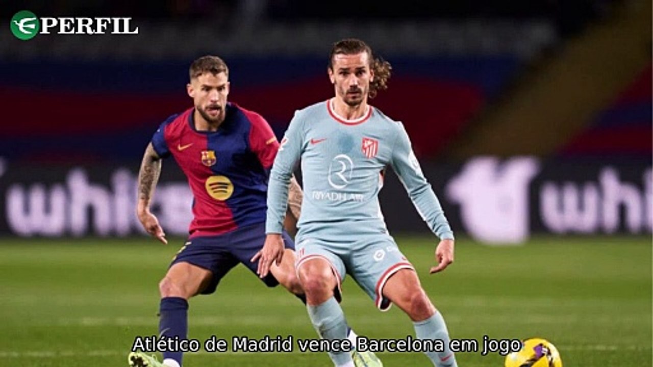 "Atlético de Madrid surpreende Barcelona, Ferrari revela carro de 2025 e Corinthians provoca Palmeiras sobre título mundial"