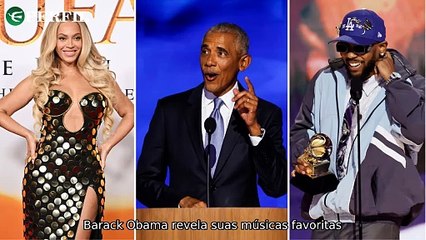 "Barack Obama revela suas músicas favoritas, MK e Edgar resgatam rap clássico, enquanto Blake Lively processa Justin Baldoni."