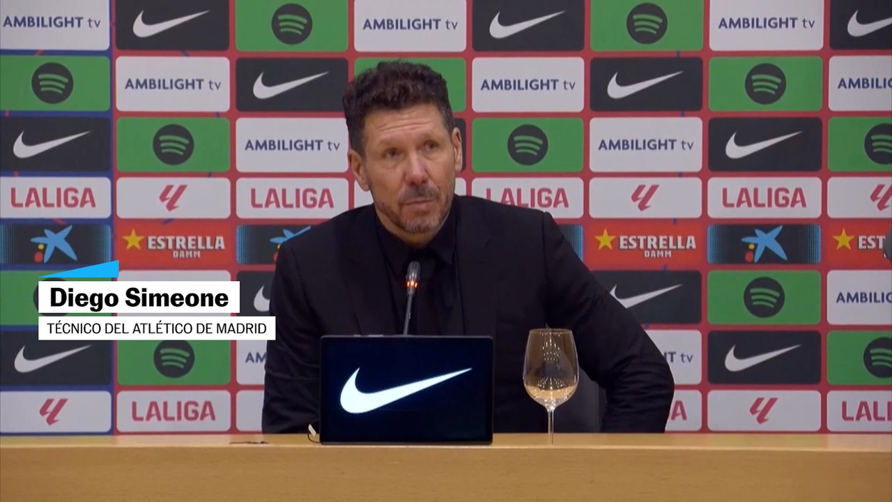 Simeone: "Hasta que no metimos gol, fueron muy superiores a nosotros"