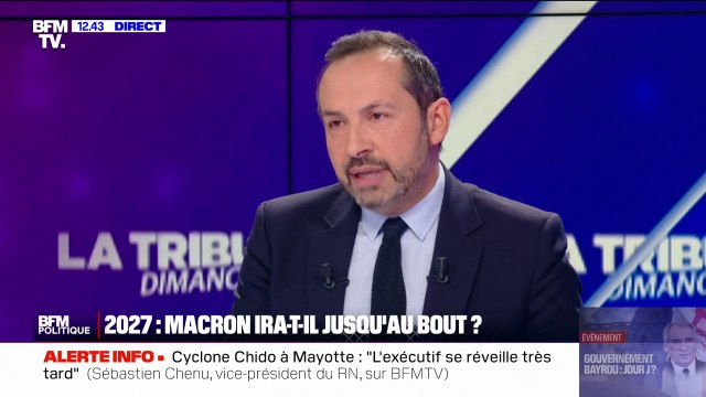 J'espère qu'il tirera les conséquences et qu'il partira : Sébastien Chenu (RN) souhaite la démission d'Emmanuel Macron si la situation se bloque