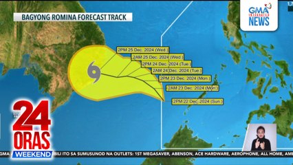 Kalsada sa Puerto Princesa, Palawan, binaha dahil sa naging pag-ulan kagabi | 24 Oras Weekend