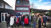 Launch of W.Ave Arts' Community Bus at The Compound, Bexhill Road, St Leonards on December 22.