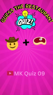 guess the restaurant by emoji #emojigames #emojiquizz #quiz