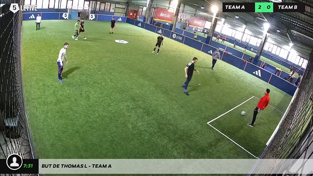 But de Thomas L - Team A