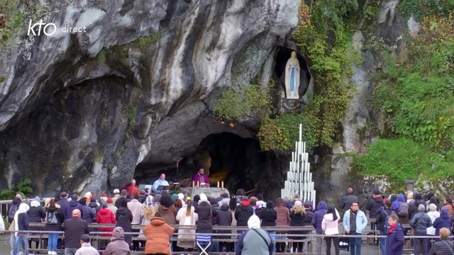 Messe de 10h à Lourdes du 22 décembre 2024