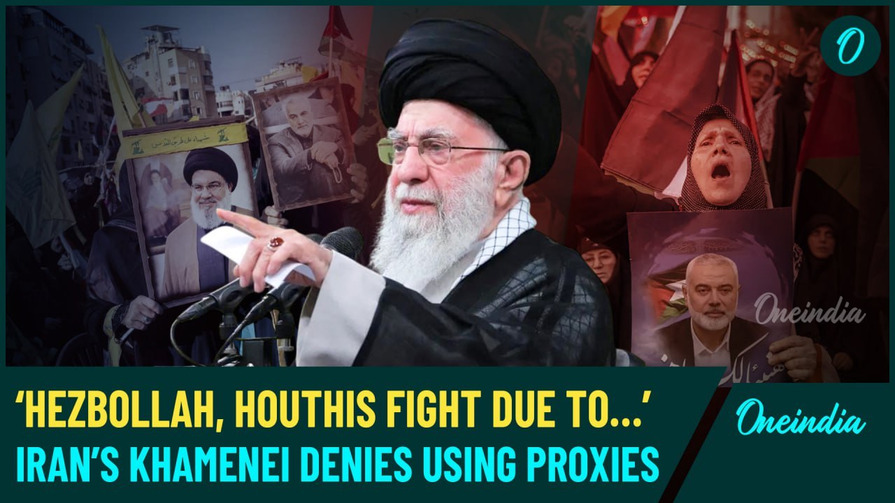 Iran's Khamenei Says Hezbollah, Hamas, Houthis Act Independently, Rejects ‘Proxy Force’ Accusations