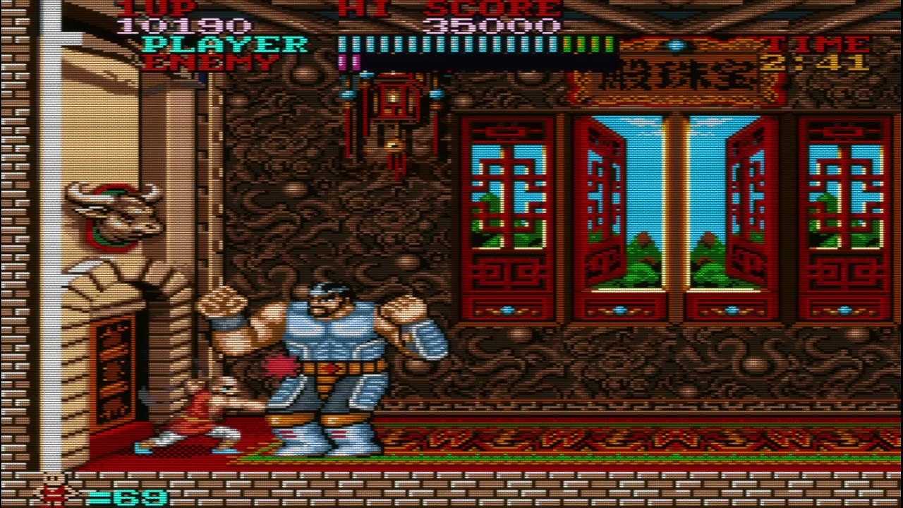 Tiger Road 1987 (MAME) Cheat on