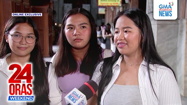 ONLINE EXCLUSIVE: Diwa ng pasko, dama ng marami nating kababayan; ilang Pinoy, may mensahe sakaling maka-usap si Jesus | 24 Oras Weekend