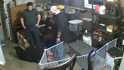 Girl took a hard fall on the floor and was left unable to move