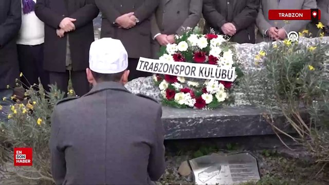 Eski Trabzonspor Kulübü Başkanı Özkan Sümer, mezarı başında anıldı