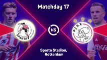 Ajax to stay second at Christmas with win at Rotterdam