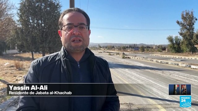 Habitantes sirios observan con temor a las tropas israelíes que patrullan los Altos del Golán