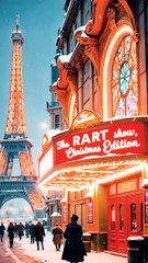 Javier Milei apareció en un aviso navideño con una motosierra