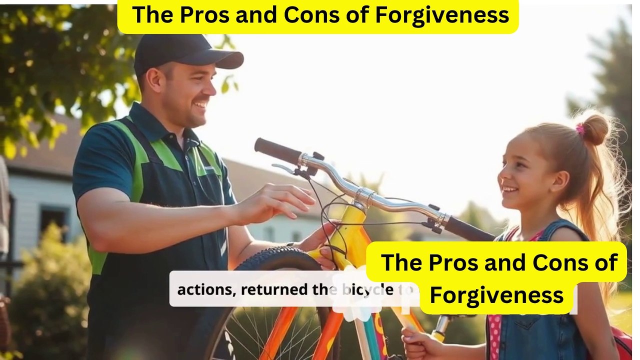 The Pros and Cons of Forgiveness