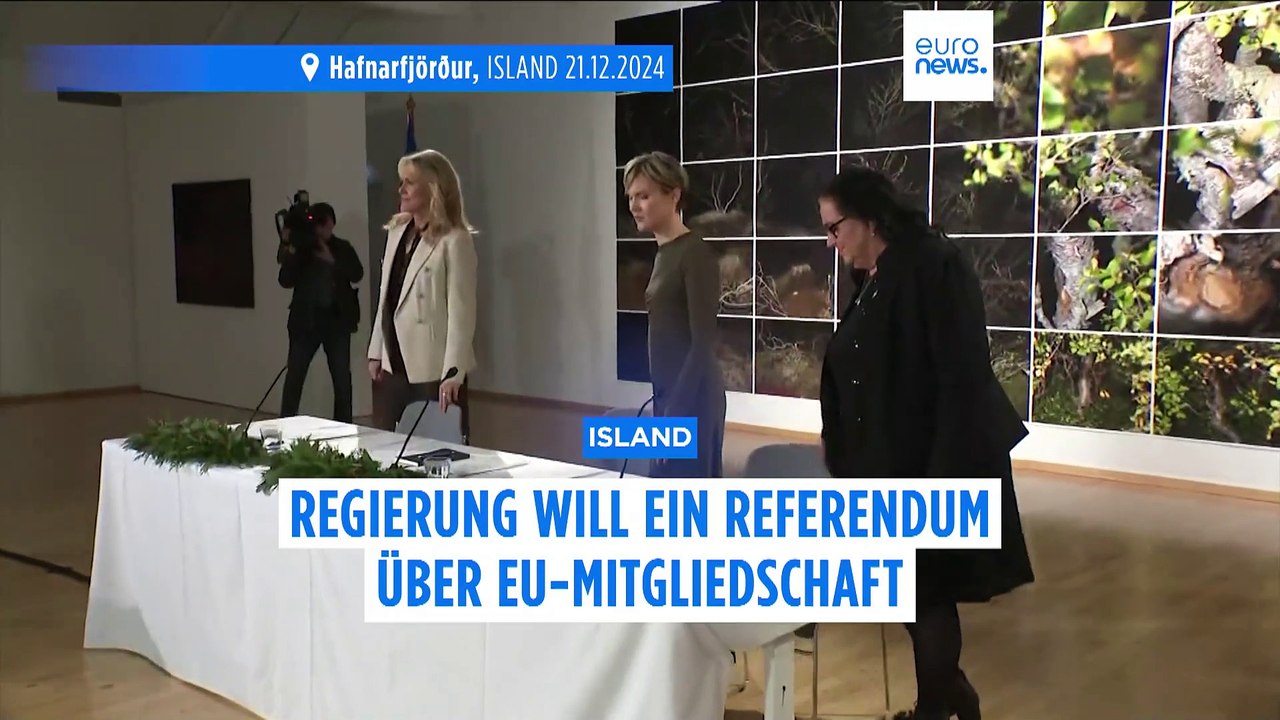 Islands neue Regierung will ein Referendum über eine EU-Mitgliedschaft