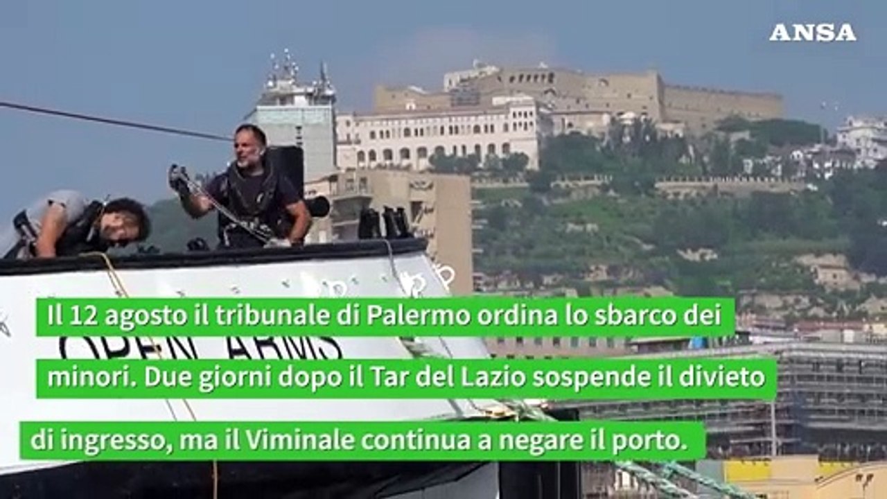 Cosa e' successo alla nave di Open Arms e che rischia Salvini