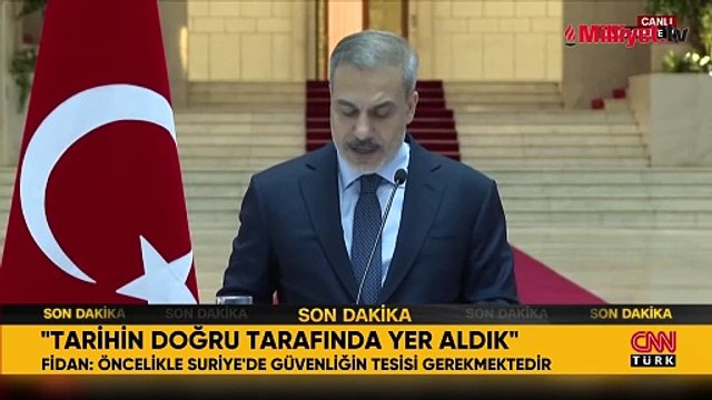 Dışişleri Bakanı Hakan Fidan Şam'da: Terör örgütü PKK/YPG'ye Suriye'de yer yok!