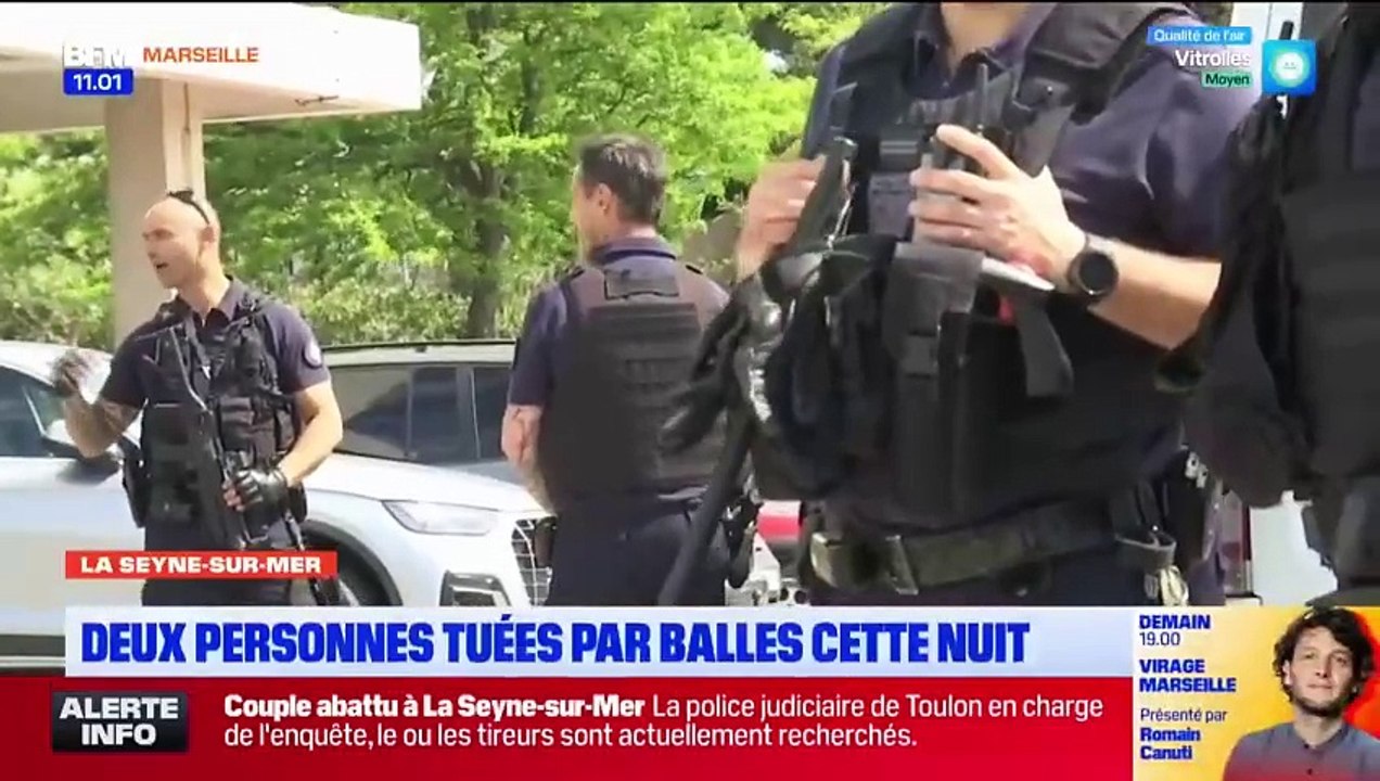 Var : Un homme et une femme retrouvés morts, tués d'une balle dans la tête, dans une épicerie située en centre-ville à la Seyne-sur-mer, près de Toulon