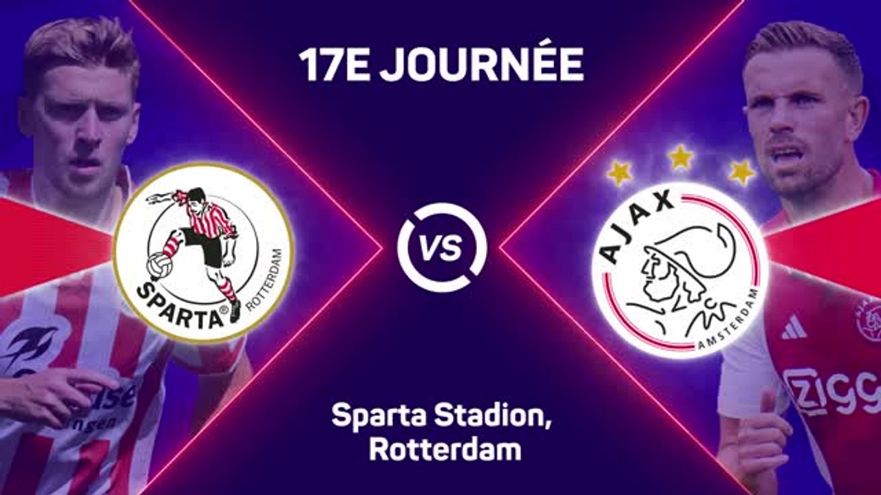 Eredivisie - L'Ajax bat le Sparta Rotterdam et...