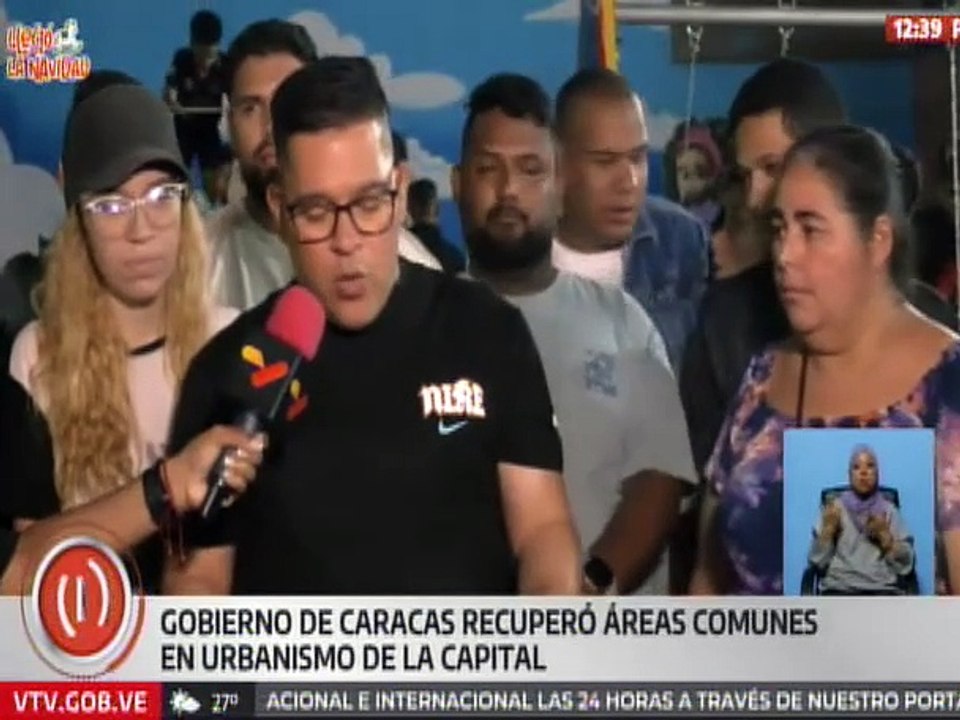 Gobierno de Caracas recuperó áreas comunes de cuatro urbanismos de la parroquia El Recreo