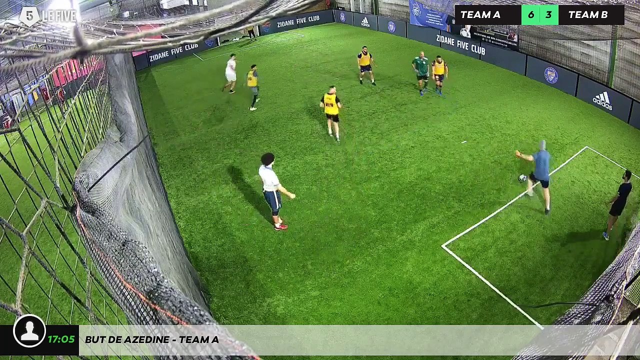 But de Azedine - Team A