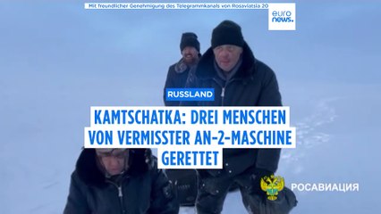 Kamtschatka: Überlebende eines abgestürzten Flugzeugs nach 3 Tagen gefunden